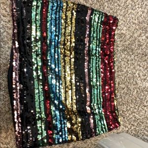 Sequin skirt. worn once